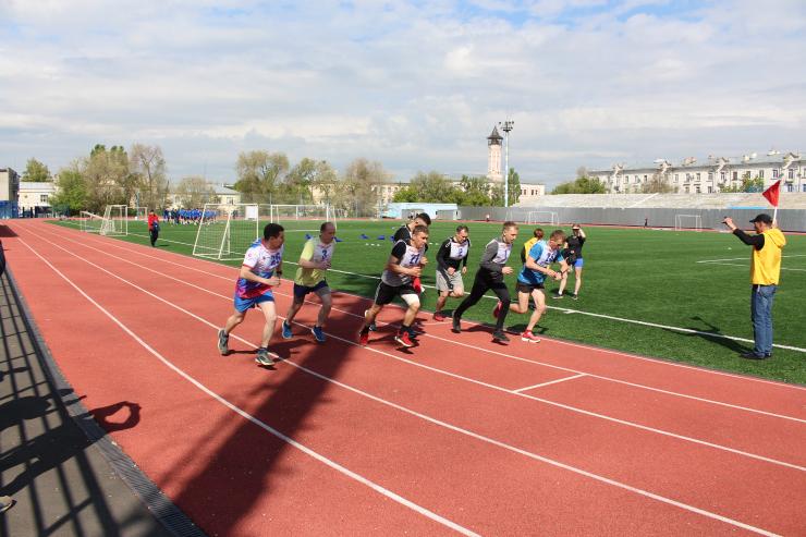 В Оренбурге завершились динамовские соревнования по легкой атлетике 