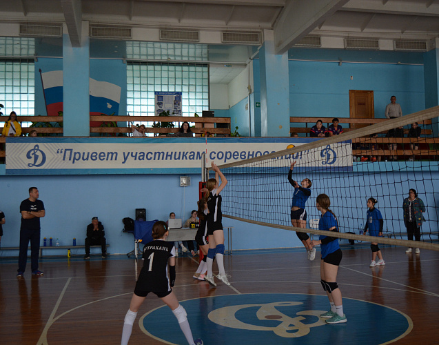 В Астрахани состоялся турнир «Динамо» по волейболу 