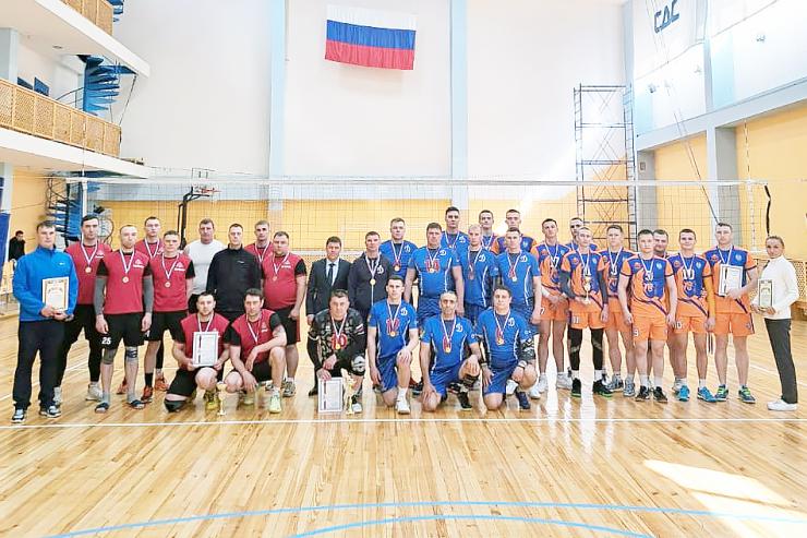 Кемерово. Соревнования по волейболу в рамках спартакиады областного отделения «Динамо»