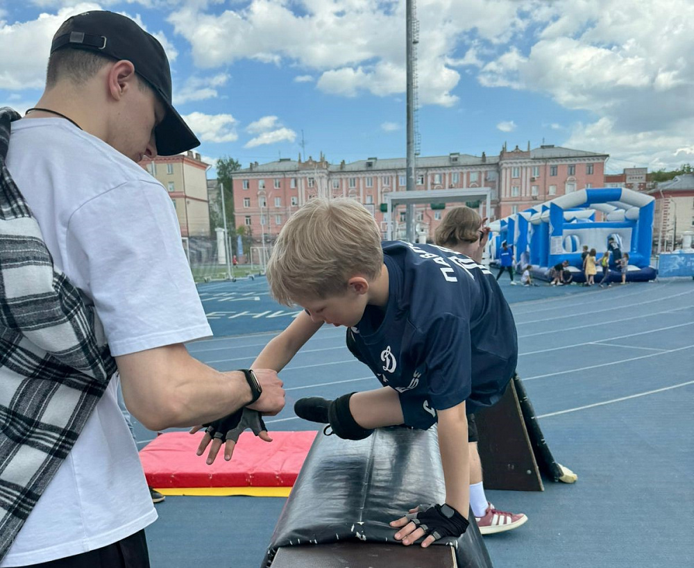 Спортивный праздник в Международный день защиты детей провели динамовцы  Удмуртии