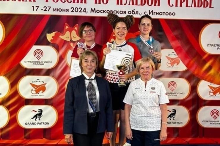 Динамовка Виталина Бацарашкина победила на Кубке России по пулевой стрельбе