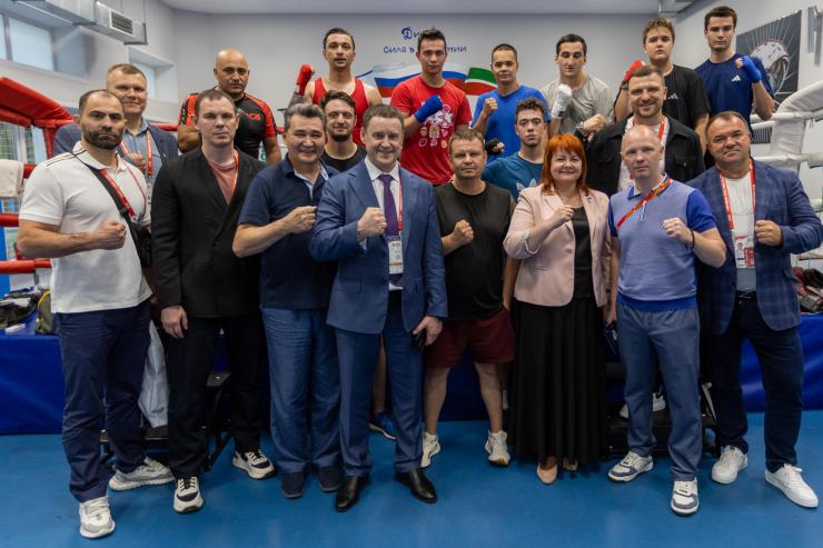 Федерация бокса России посетила «Динамо» Республики Татарстан 