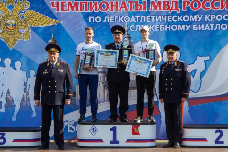 Чемпионат МВД России по служебному биатлону и легкоатлетическому кроссу