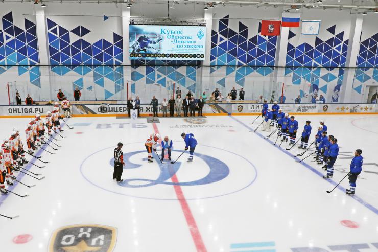 В Академии спорта «Динамо» открылся турнир «Кубок Общества «Динамо» по хоккею»