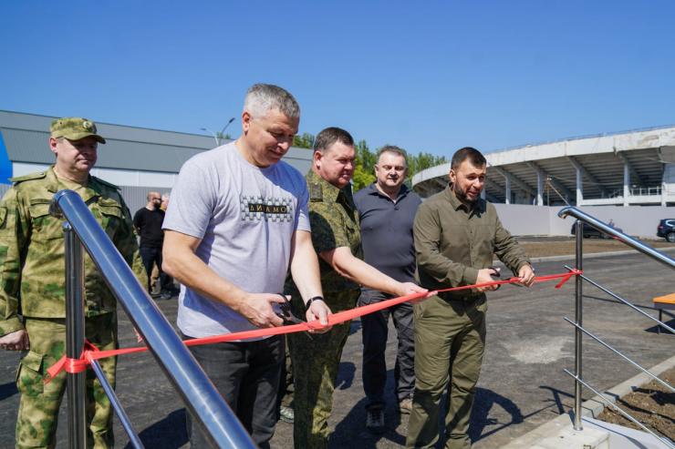 В ДНР открылся физкультурно-спортивный комплекс «Динамо»