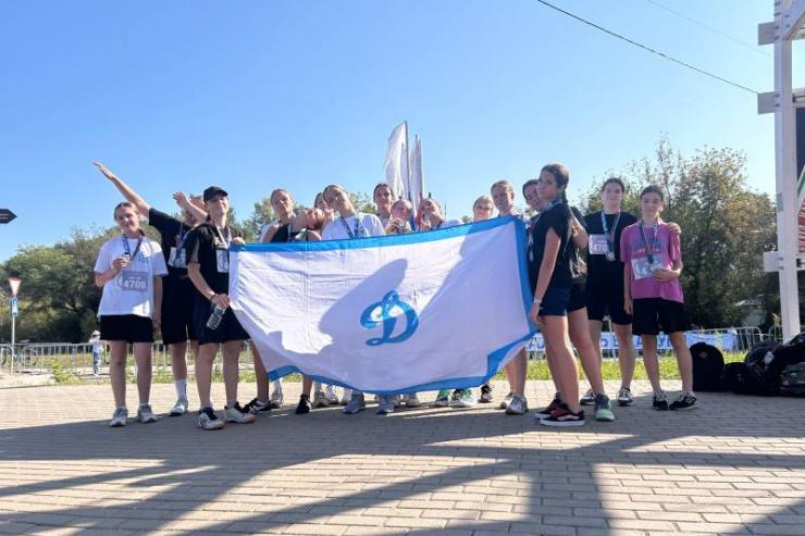 В Калуге прошел массовый легкоатлетический забег «Динамо бежит»