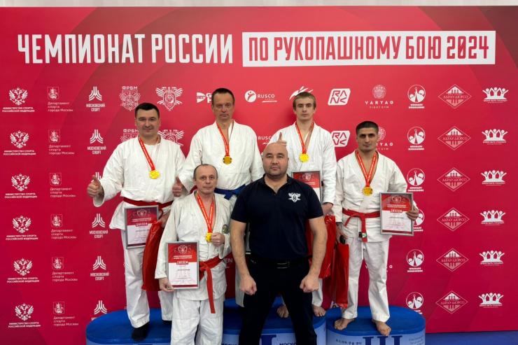 Омские динамовцы — победители чемпионата России по рукопашному бою