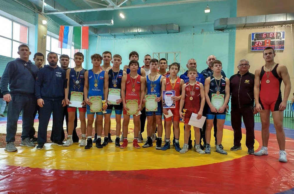 Успех юных динамовцев Татарстана на первенстве по греко-римской борьбе