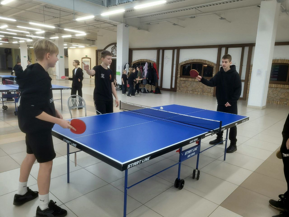 В Воронеже прошли соревнования по настольному теннису среди КФК «Юный динамовец»