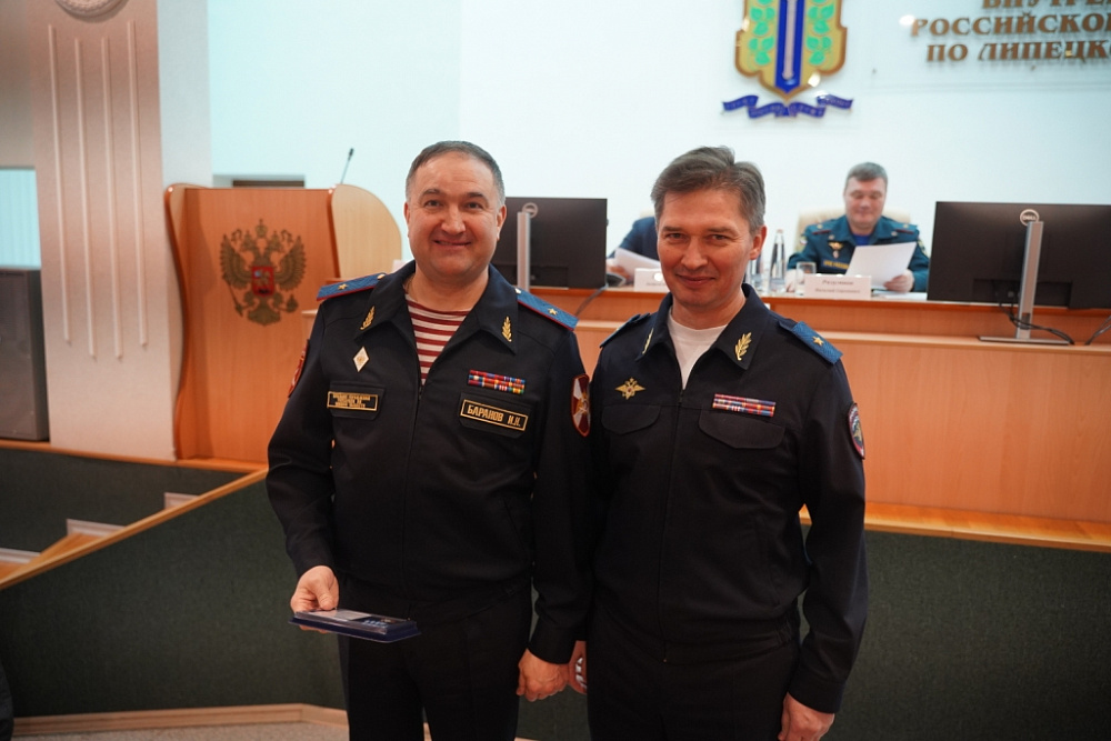 В Липецке прошёл президиум Совета регионального отделения Общества «Динамо»