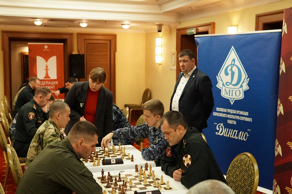 Спартакиада местной организации №4 МГО ВФСО «Динамо» по шахматам  