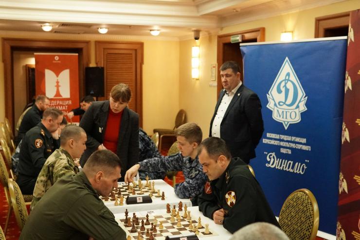 Спартакиада местной организации №4 МГО ВФСО «Динамо» по шахматам  