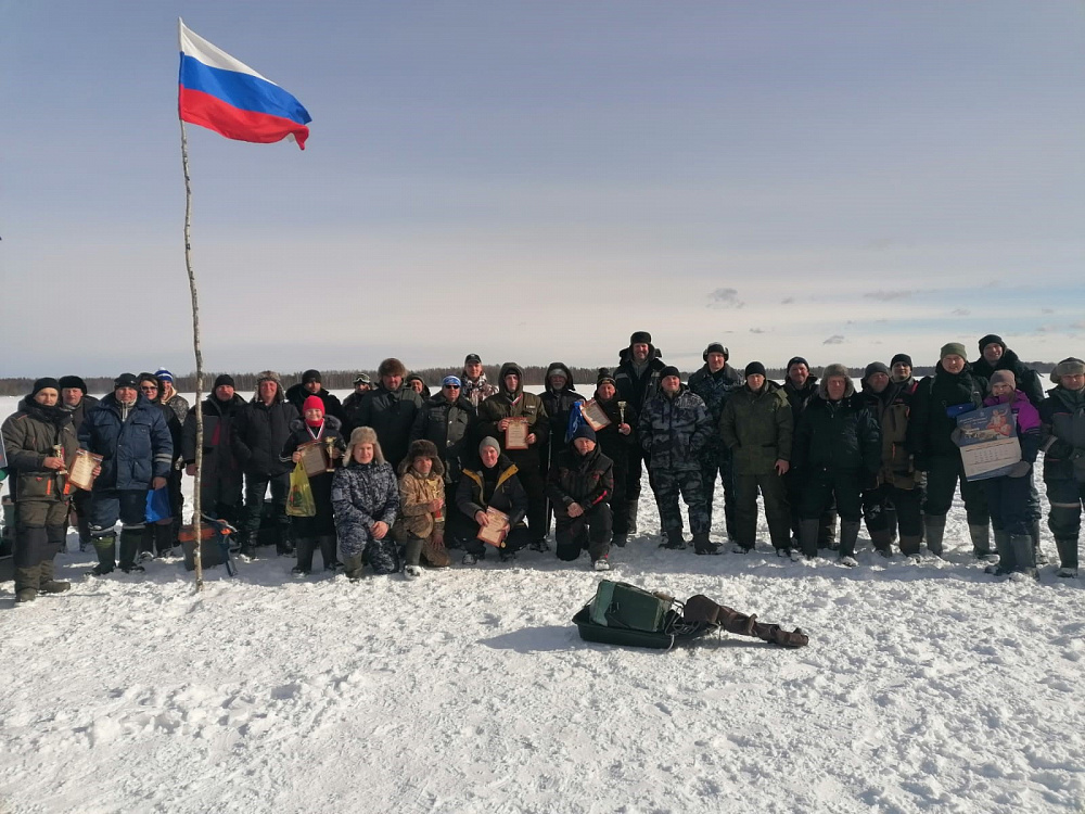 В Карелии состоялись соревнования по подледному рыболовству 