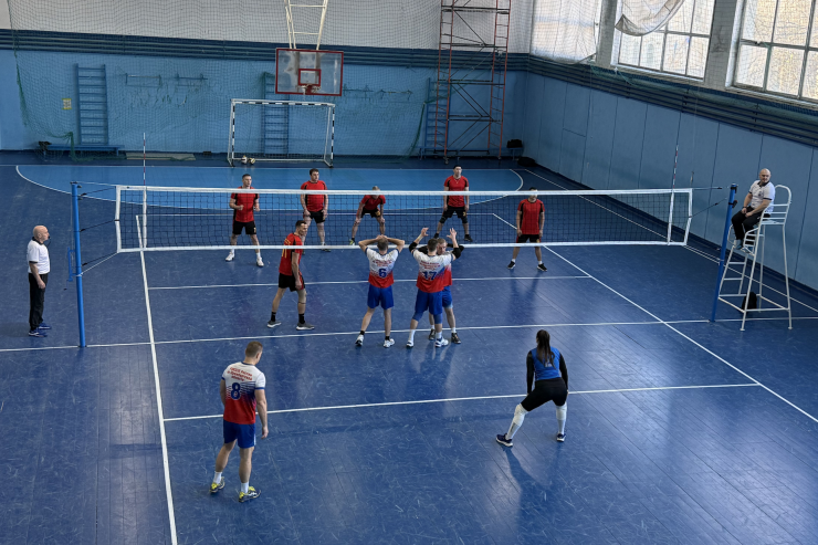 В Оренбурге прошел динамовский турнир по волейболу 