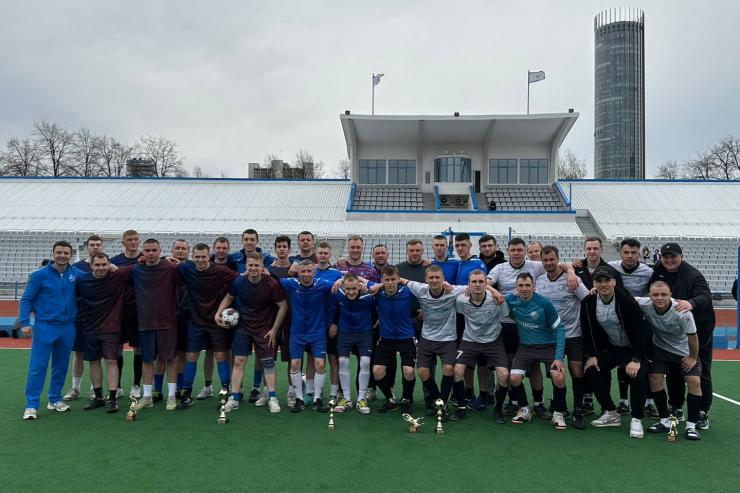 В Екатеринбурге провели открытый турнир «Динамо» по мини-футболу 