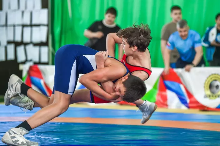 Юные динамовцы Татарстана завоевали медали на первенстве по греко-римской борьбе 