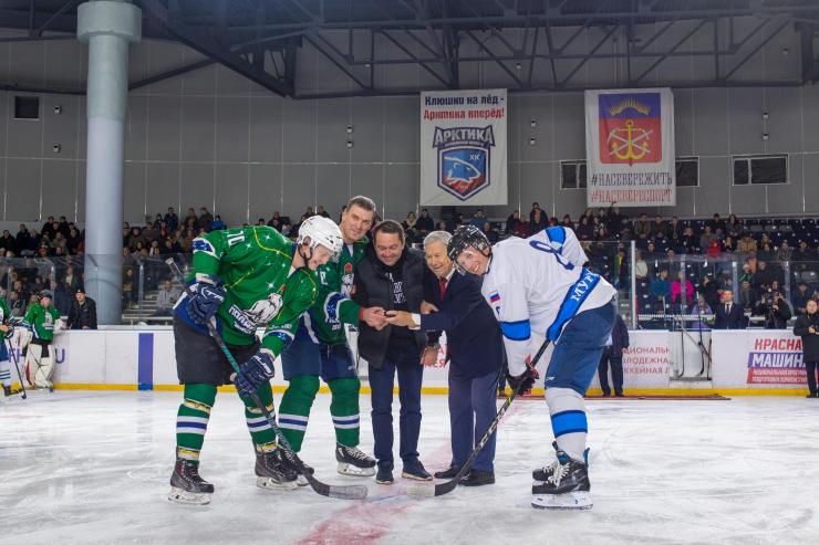 В Мурманске состоялось открытие Динамовской региональной хоккейной лиги