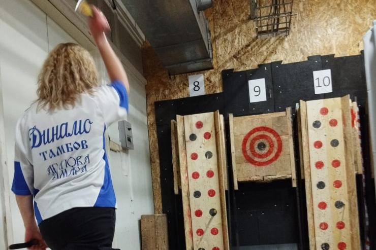 Динамовцы из Тамбова – призеры II международного турнира по метанию ножей и топоров