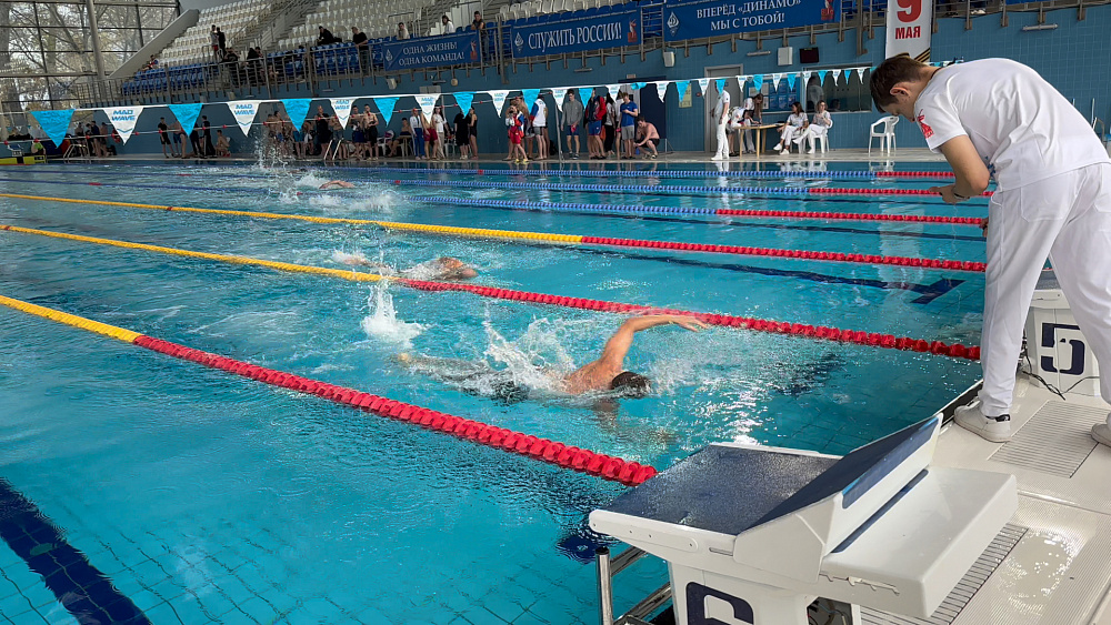 В Москве прошли соревнования по плаванию среди динамовских коллективов образовательных организаций ФОИВ РФ