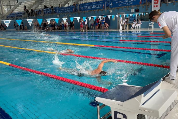 В Москве прошли соревнования по плаванию среди динамовских коллективов образовательных организаций ФОИВ РФ