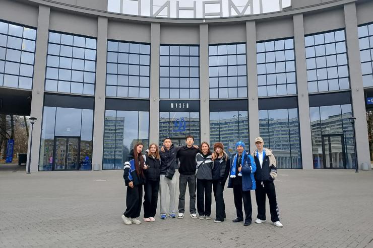 Детская делегация из Якутии посетила Музей «Динамо» в Москве