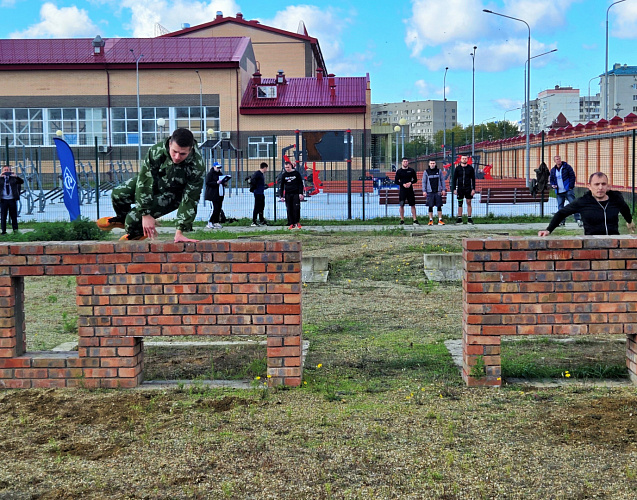Соревнования по преодолению полосы препятствий Спартакиады Краснодарской краевой организации «Динамо»