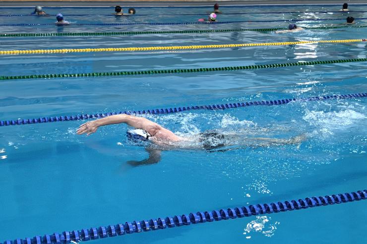 В Ульяновске прошли динамовские соревнования по плаванию