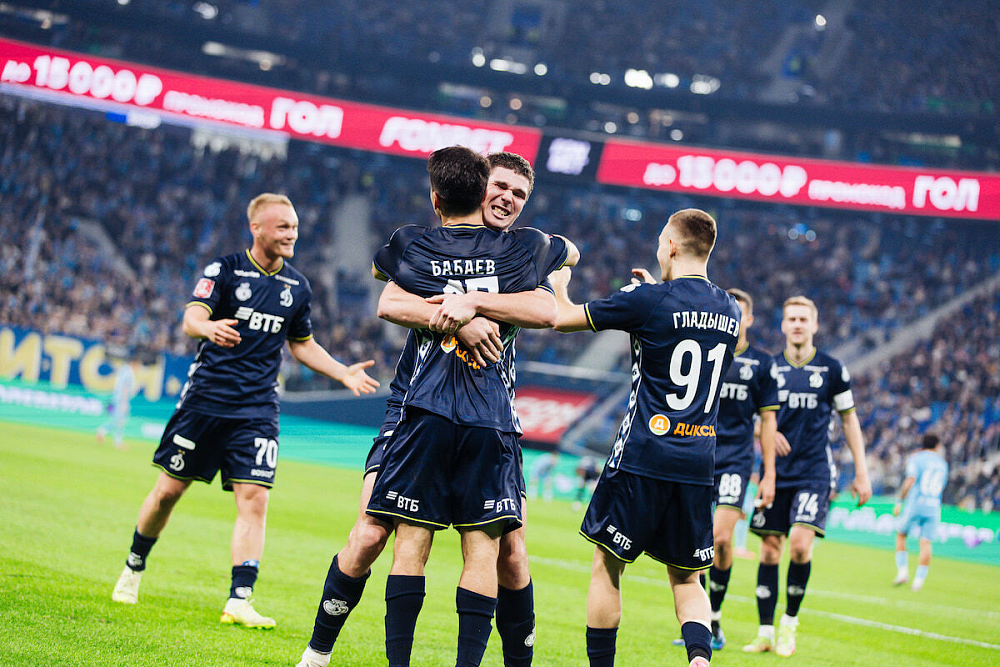 Выездная победа «Динамо» над «Зенитом»