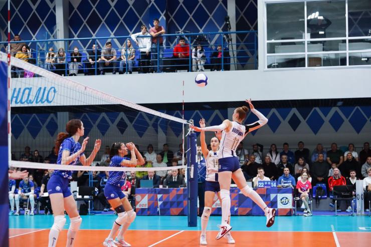 Первые волейбольные матчи прошли в новом спорткомплексе «Динамо» в Чите