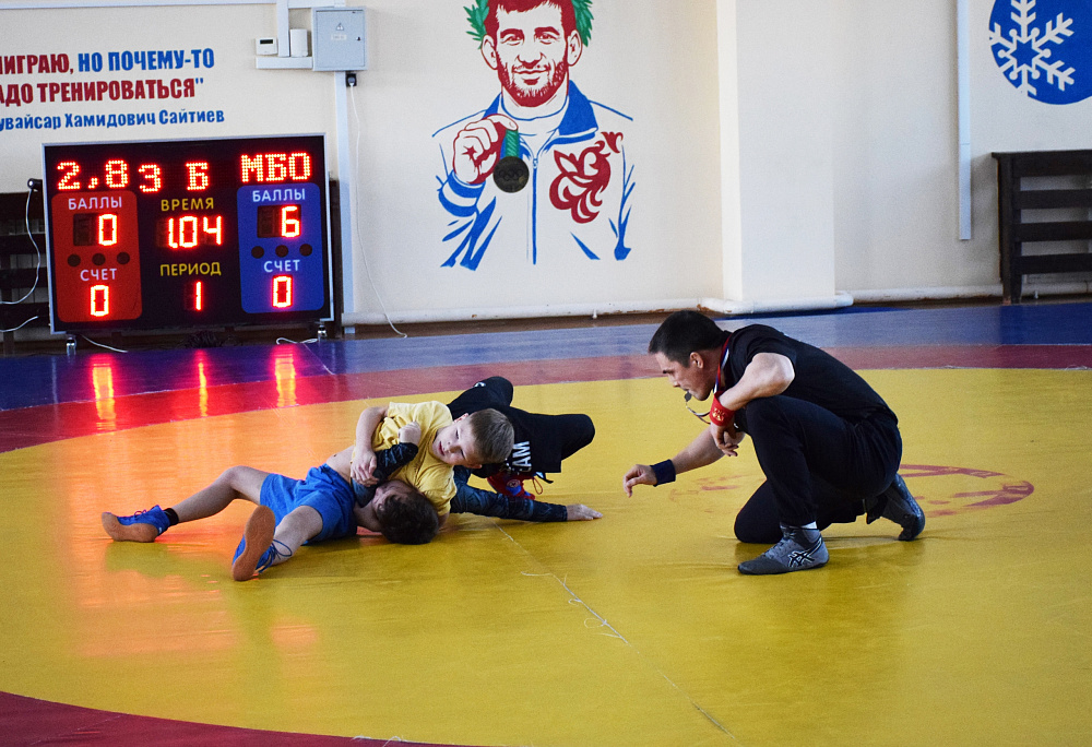 В Нарьян-Маре состоялся турнир по спортивной вольной борьбе «Юный динамовец»