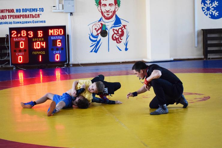 В Нарьян-Маре состоялся турнир по спортивной вольной борьбе «Юный динамовец»