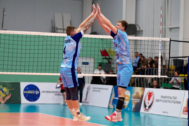 Волейболисты «ИжГТУ-Динамо» выиграли третий тур ЧР в Высшей лиге «Б»