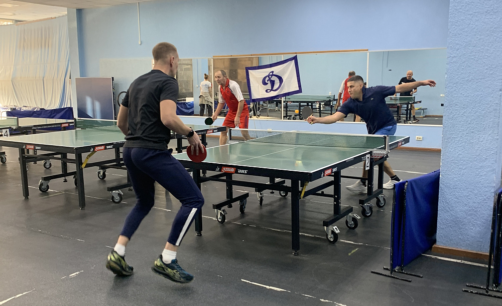 В Тольятти прошли динамовские соревнования по настольному теннису 