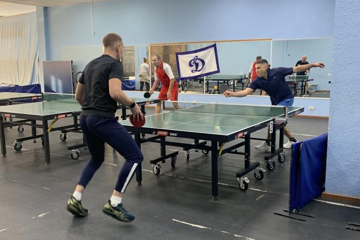 В Тольятти прошли динамовские соревнования по настольному теннису 