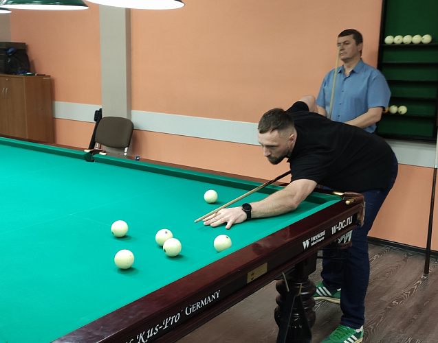 Тамбов. Лично-командный турнир по бильярдному спорту «Динамовский кий-2025»
