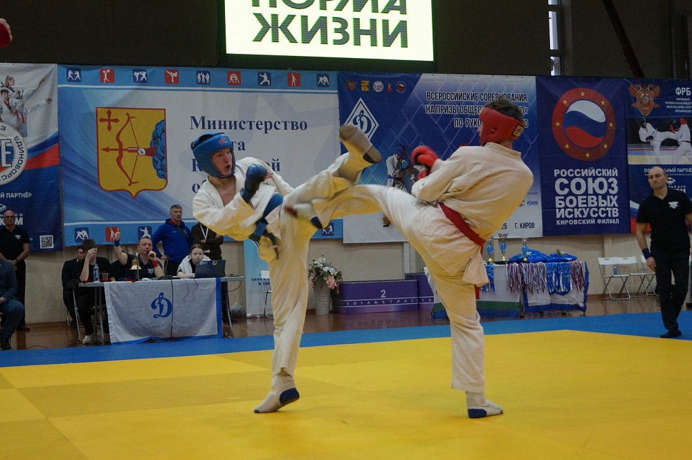 В Кирове состоялись соревнования по рукопашному бою на призы Общества «Динамо» 