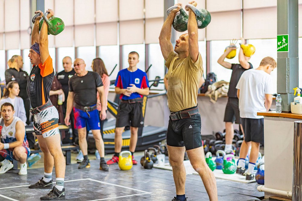 Тамбов. Динамовцы приняли участие в открытом турнире по гиревому спорту