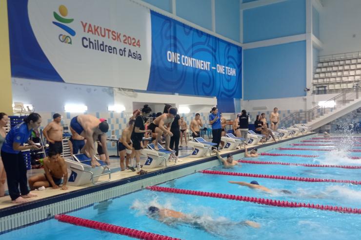 Чемпионат по плаванию Якутского республиканского совета «Динамо»