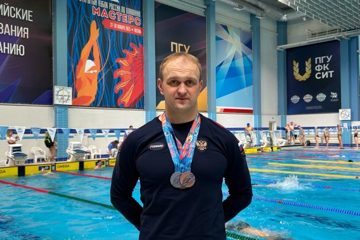 Тамбовский динамовец – призер Кубка России по плаванию в категории «Мастерс»