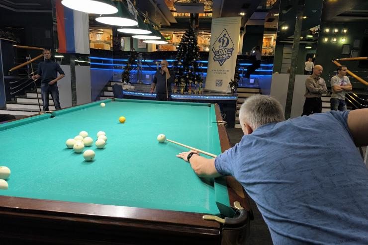 В Красноярске состоялся динамовский турнир по бильярду памяти Георгия Лисина