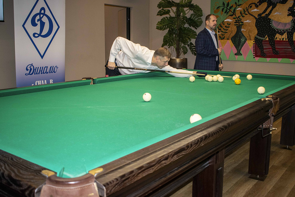 Бильярдный спорт. Динамовским традициям верны!