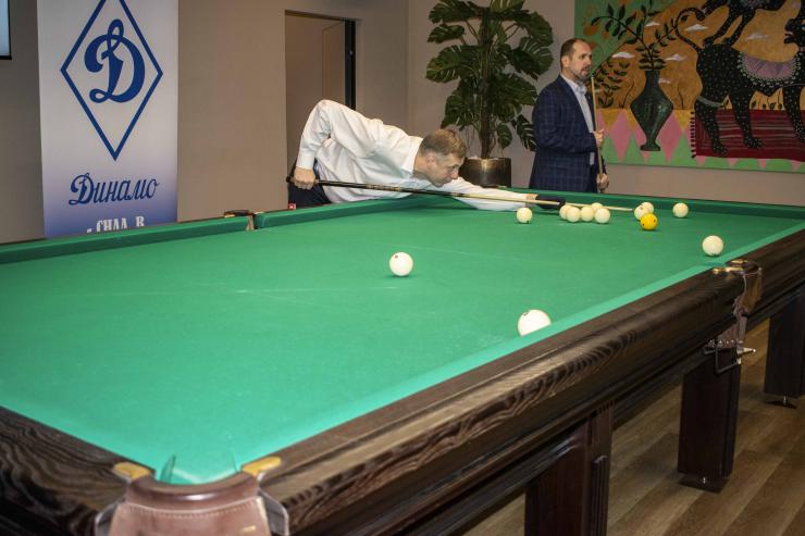 Бильярдный спорт. Динамовским традициям верны!