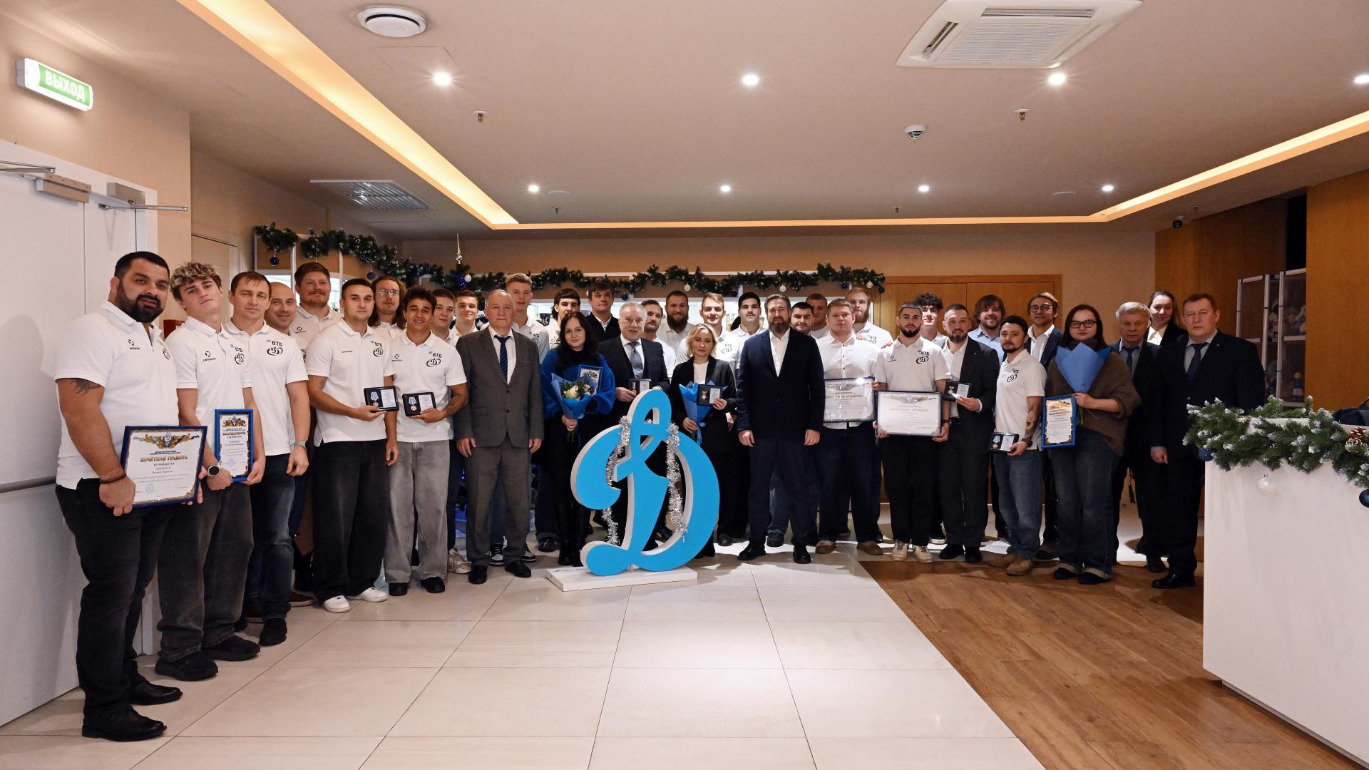 Состоялась церемония награждения «Регбийного клуба «Динамо-Москва»