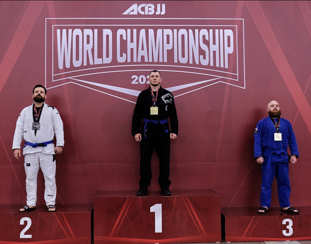 Динамовец Виталий Шульга стал чемпионом мира по бразильскому джиу-джитсу