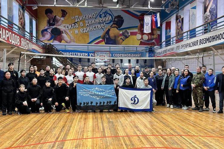 В Якутске прошел военно-спортивный комплекс «Юный динамовец» 