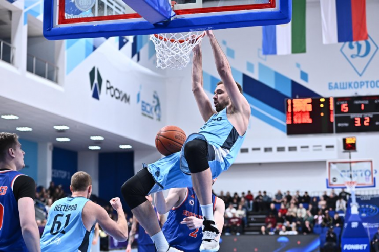 Баскетбол. «Динамо» из Уфы завершило победой глобальную домашнюю серию из семи встреч подряд