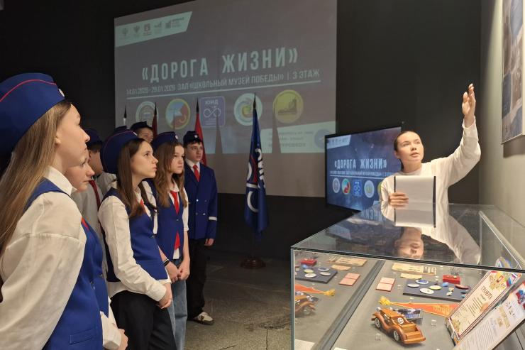 Динамовцы приняли участие в работе выставки «Дорога жизни» 