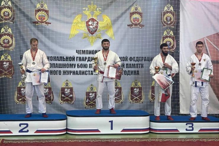 Омские динамовцы стали победителями ведомственного чемпионата Росгвардии по рукопашному бою 