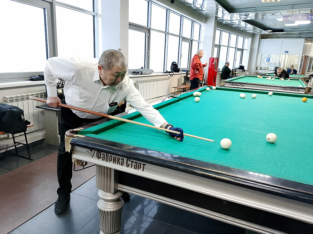 Чемпионат по бильярду среди ветеранских организаций Якутского республиканского совета Общества «Динамо»