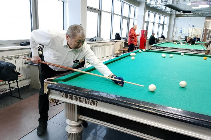 Чемпионат по бильярду среди ветеранских организаций Якутского республиканского совета Общества «Динамо»